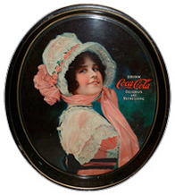 Click photo to see larger pic of Tin Soda Advertising Tray