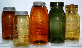 Click photo to see larger pic of Fruit Jars