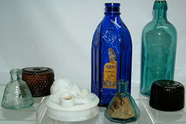 Click photo to see larger pic of Ink Bottles