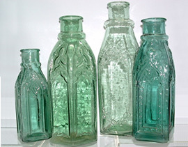 Click photo to see larger pic of Collectible Pickle Bottles