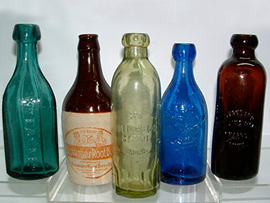Click photo to see larger pic of Collectible Soda Bottles