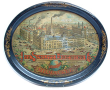 Click photo to see larger pic of Pre-Prohibition Metal Beer Tray