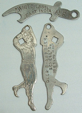Click photo to see larger pic of Pre-Prohibition Beer Bottle Openers